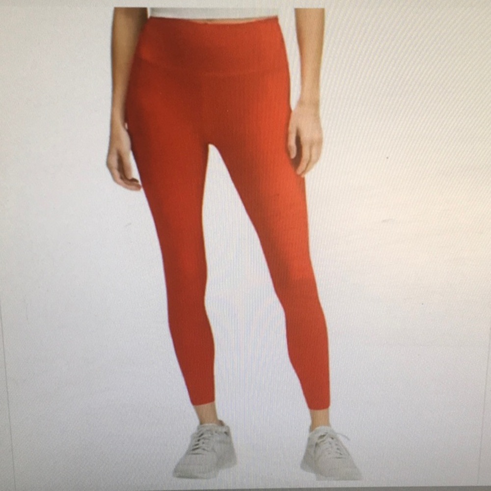 TESLA GEAR/RED ANKLE LENGTHw INTERNAL POCKET LEGGINGS